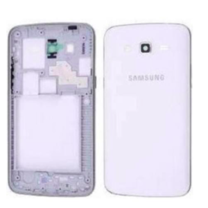 Samsung Galaxy (G7102-G7106) Kasa Kapak (Çift Simli)-Beyaz
